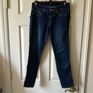 Express Blue Skinny Jeans with Indigo Hue